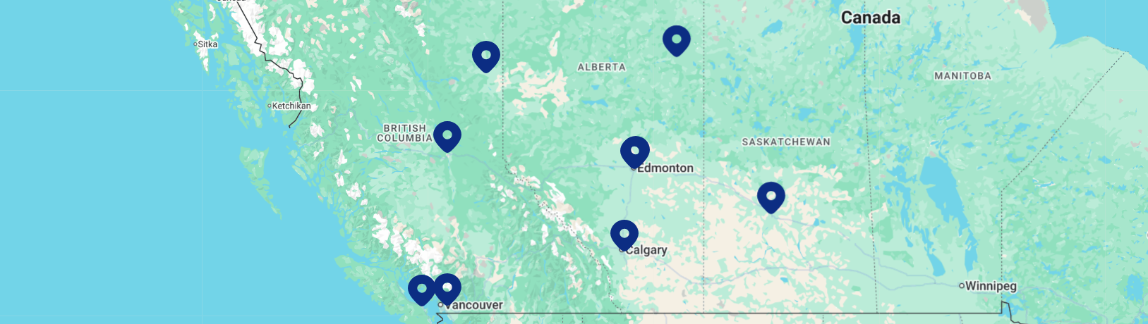 locations